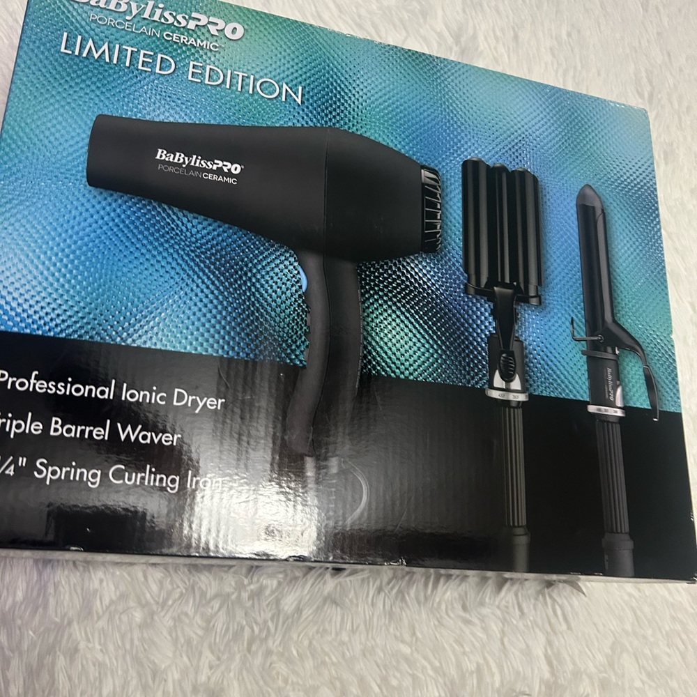 BaBylissPRO Limited Edition Hair Styling Set - Black